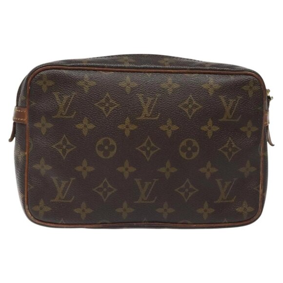LOUIS VUITTON Monogram Compiegne 23 Clutch Bag - Picture 9 of 16